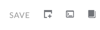 Save button