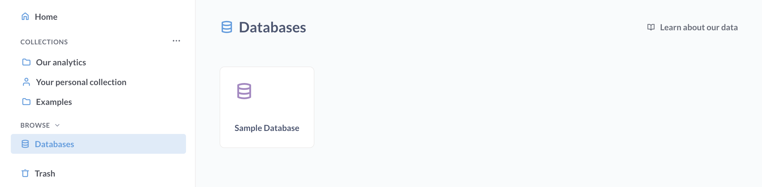 Sidebar without models